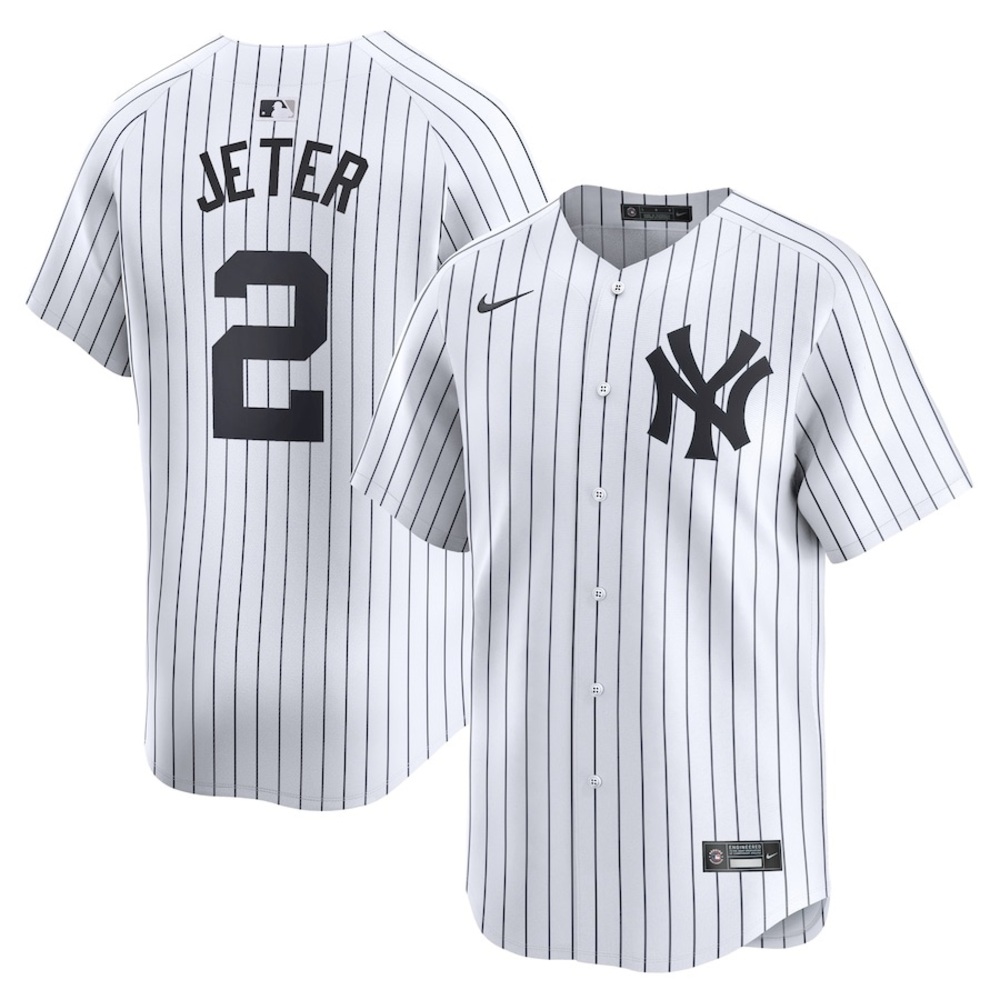 Nike Derek Jeter New York Yankees Jersey Mens Small - Fully Stitched